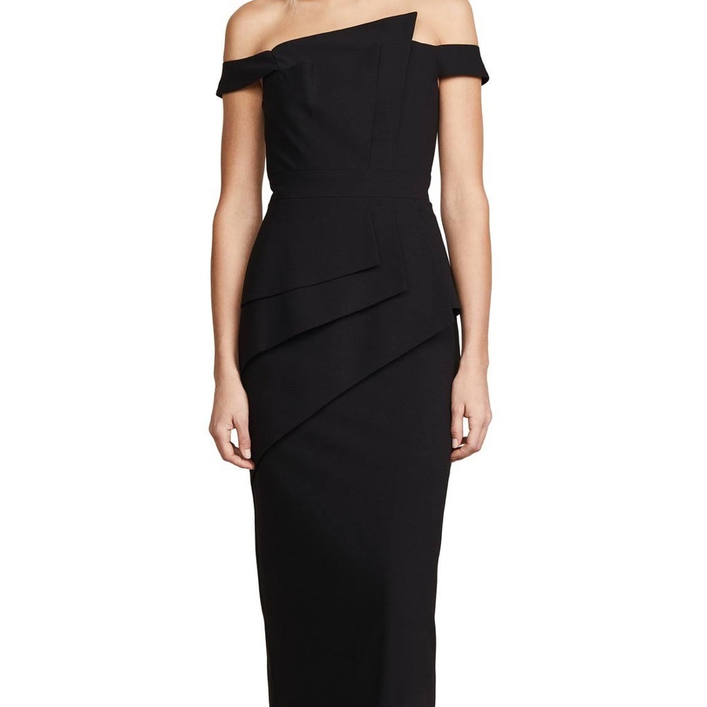 Black halo la reina gown - black tie